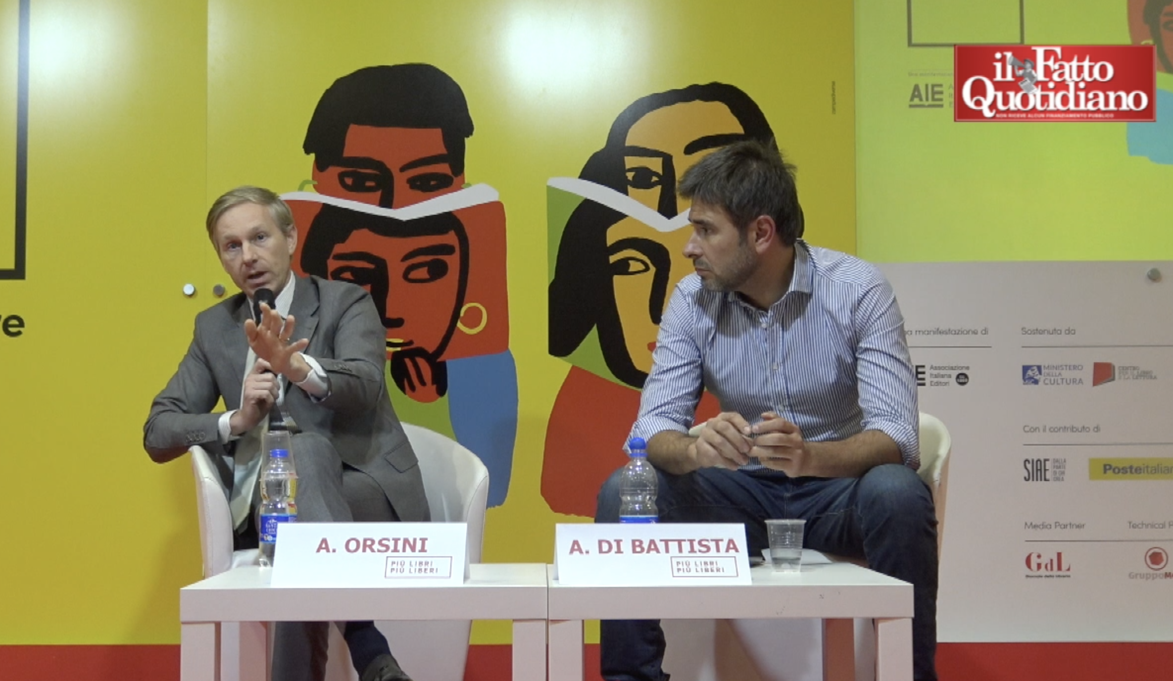 Più Libri, Più Liberi, Di Battista presenta ‘Democrazia deviata’: “Ue boicotta pace in Ucraina per paura di perdere poltrone” Più Libri, Più Liberi, Di Battista presenta ‘Democrazia deviata’: “Ue boicotta pace in Ucraina per paura di perdere poltrone”