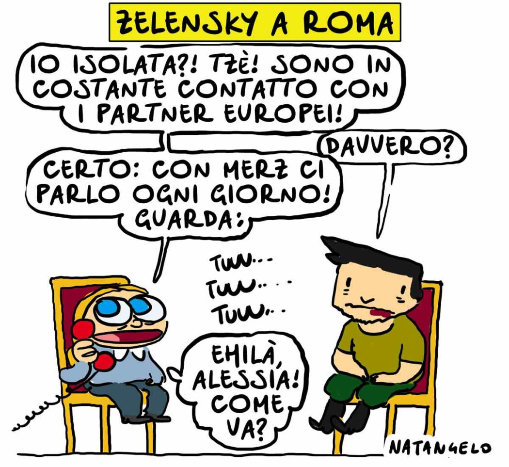 La vignetta di Natangelo