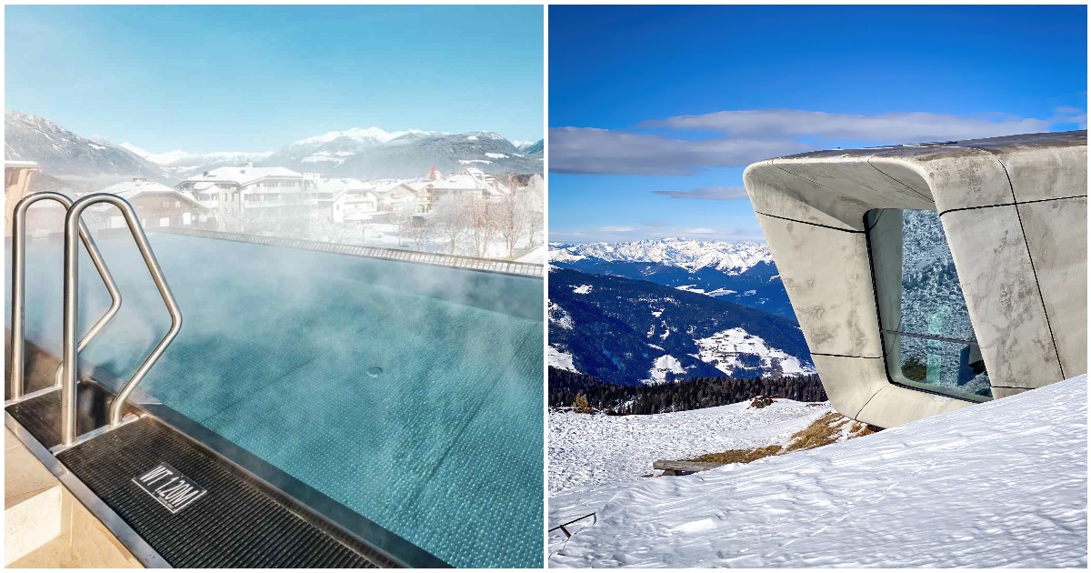 Le Dolomiti di Brunico e Plan de Corones: cosa fare in un weekend d’inverno tra neve, wellness e musei in quota (super instagrammabili)