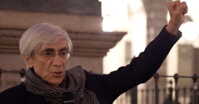 Copertina di Sit-in contro la censura a Torino. Il professor D’Orsi: “Ci hanno chiamati traditori”. E lancia un tour per l’Italia
