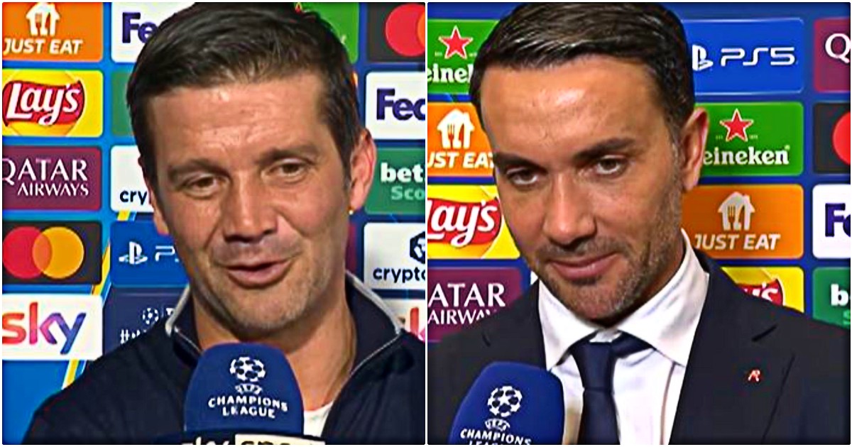 questo non 232 mai rigore 232 inesistente la reazione di palladino mentre 232 in onda l8217intervista a chivu