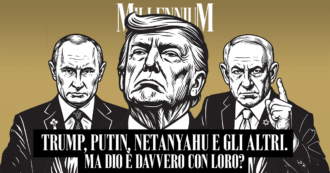 Copertina di Trump, Putin, Netanyahu e gli altri. Ma Dio è davvero con loro? Millennium Live con Fabrizio D’Esposito e Roberto Festa