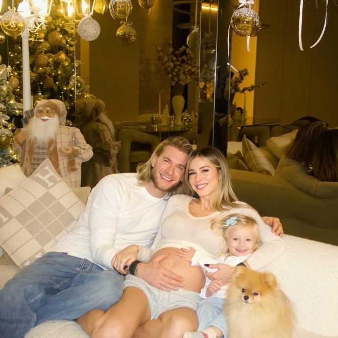 “Non avremmo potuto chiedere un regalo più bello per Natale”: Diletta Leotta è incinta. L’annuncio sui social con Loris Karius