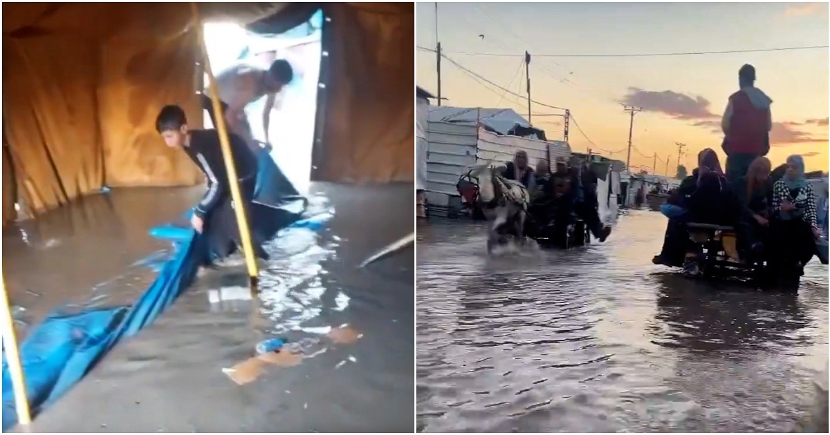 Gaza, la tempesta Byron si abbatte sui campi degli sfollati. Al Jazeera: “Bambina di otto mesi morta di freddo” Gaza, la tempesta Byron si abbatte sui campi degli sfollati. Al Jazeera: “Bambina di otto mesi morta di freddo”