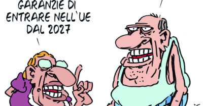 Copertina di La vignetta di Franzaroli