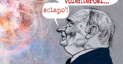 Copertina di La vignetta di Mannelli