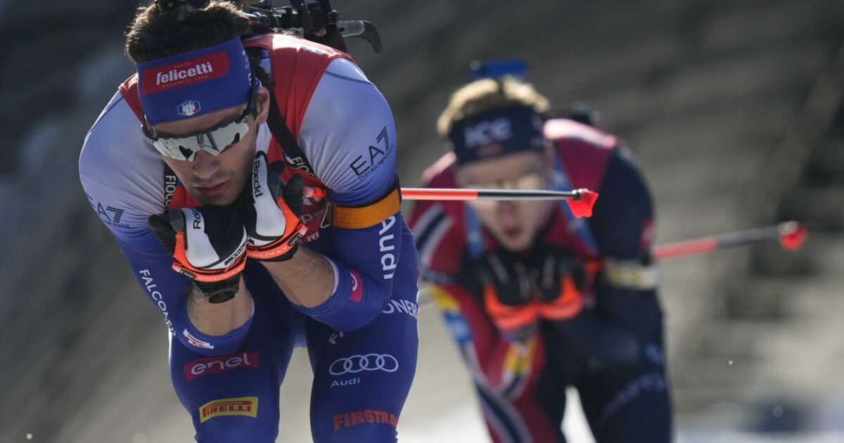 gara pazzesca di giacomel l8217italia del biathlon si prende la vittoria nella sprint di hochfilzen
