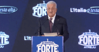“Lo Stato di Palestina non deve spaventare nessuno”: il discorso di Abu Mazen ad Atreju