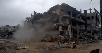 Copertina di Gaza, 14 morti per la tempesta Byron. Crollati alcuni edifici danneggiati dalle bombe nei mesi scorsi