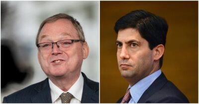 Copertina di Trump annuncia: “La scelta del presidente della Fed sarà tra due nomi”. Ballottaggio Warsh-Hassett