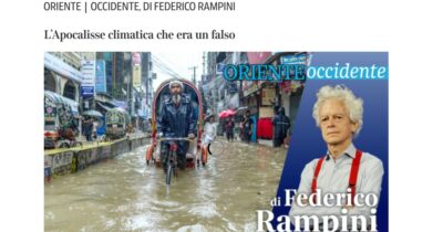 Copertina di L’Apocalisse climatica un falso? La scienza andrà avanti nonostante le distorsioni di Rampini