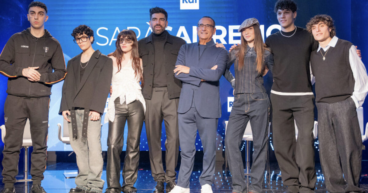“Le polemiche sul cast? È normale, se no non sarebbe Sanremo. Stockholma, Moslehi e Rey al Prima Festival. Gazzoli co-conduttore per i Giovani”: così Carlo Conti
