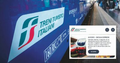 Copertina di Sicilia Express, il sito è bloccato e la vendita ticket rinviata. Altro che aiuto per i fuorisede