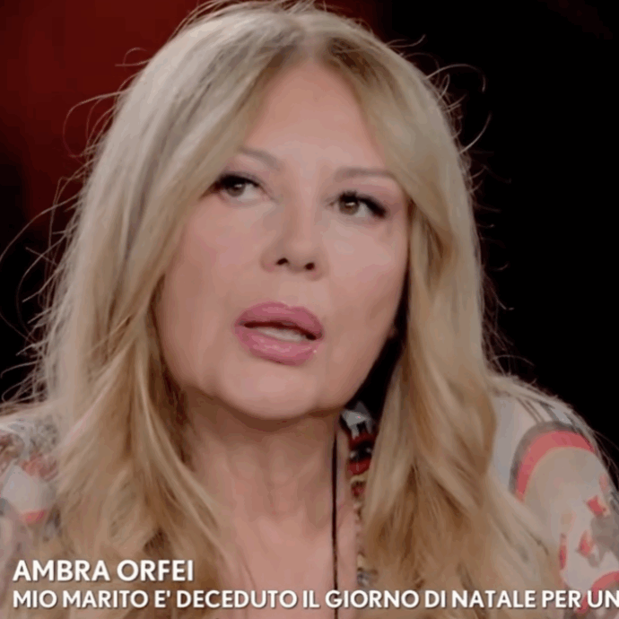 “Mio marito è morto il giorno di Natale per un infarto. Ho dovuto insistere per farmi mandare l’ambulanza, mi dicevano: ‘Ma è Natale'”: lo sfogo di Ambra Orfei