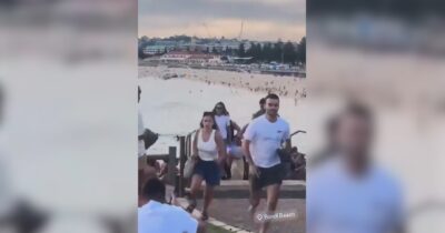 Copertina di Gli spari, la fuga delle persone dalla spiaggia e i corpi stesi a terra: i video della strage a Bondi Beach