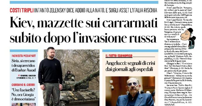 Kiev, mazzette sui carrarmati subito dopo l’invasione russa