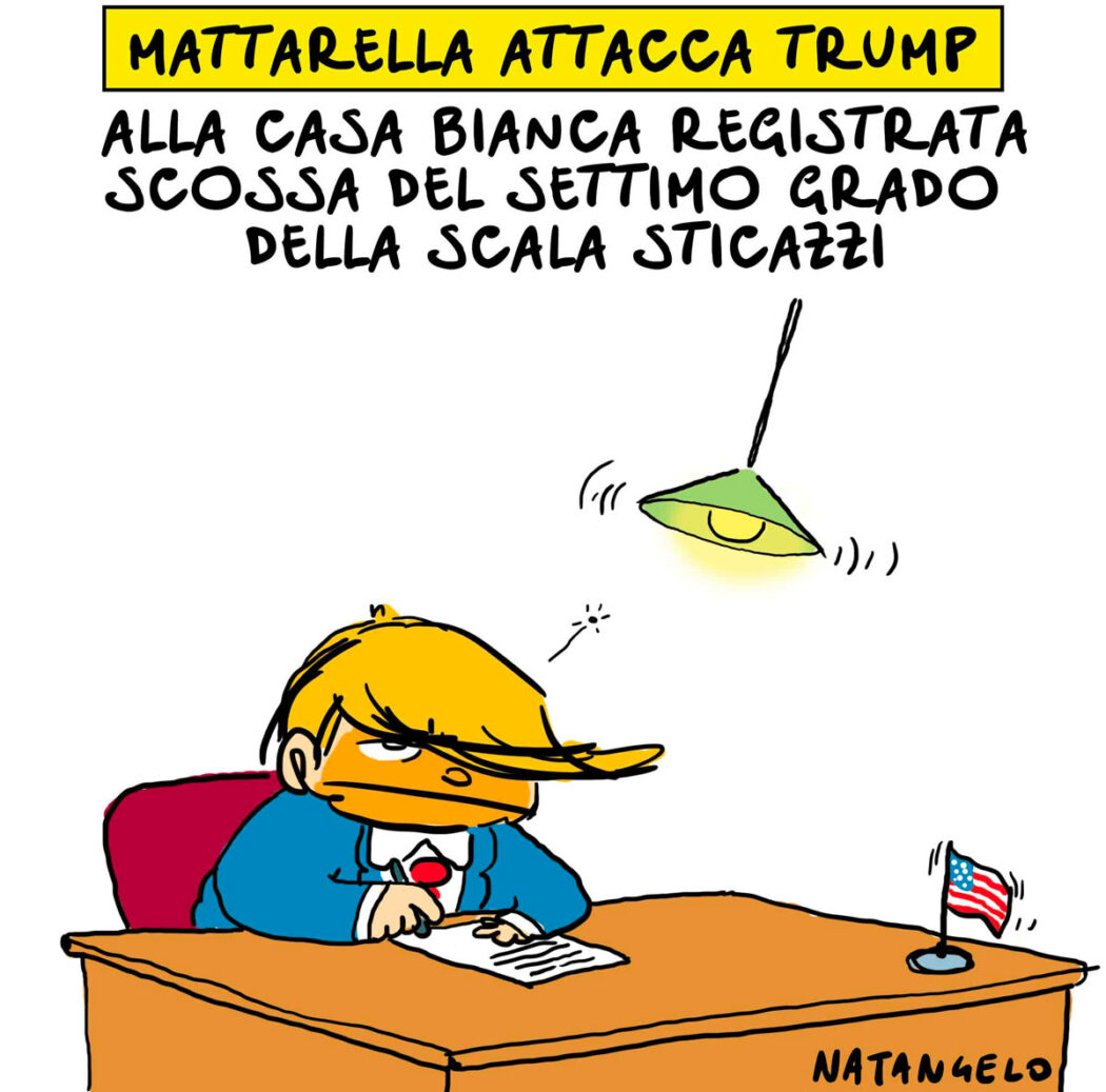 La vignetta di Natangelo