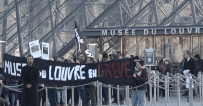 Copertina di I lavoratori del Louvre votano a favore dello sciopero: chiuso il museo di Parigi