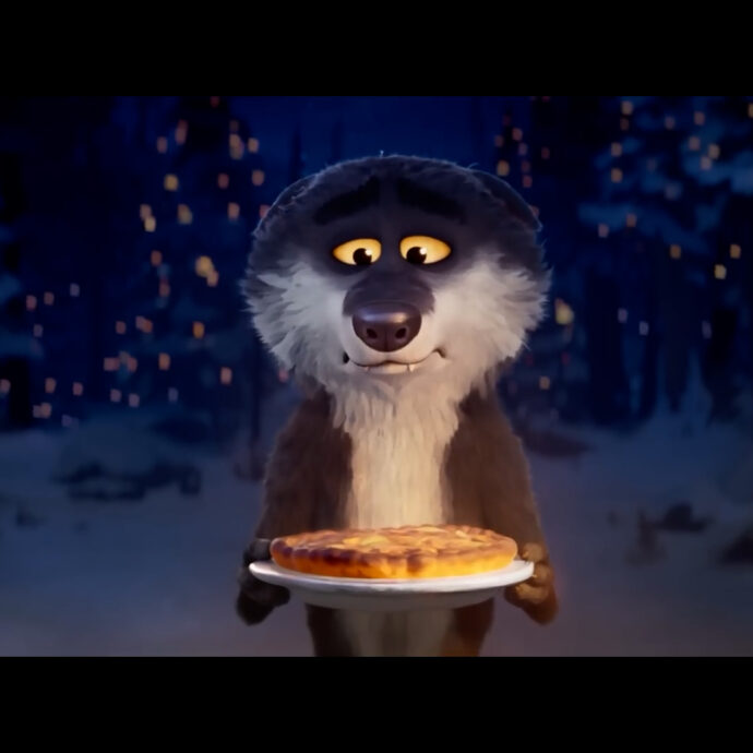 La storia del lupo che diventa vegetariano per non essere più incompreso: la pubblicità natalizia di Intermaché fa commuovere