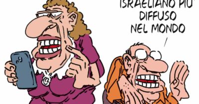 Copertina di La vignetta di Franzaroli