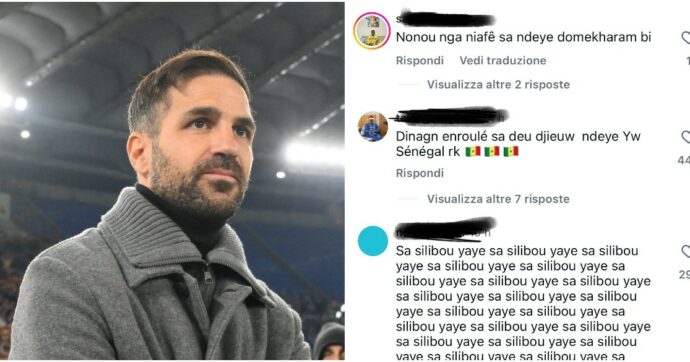 “Sarai punito”. Migliaia di insulti alla famiglia e minacce di morte: i tifosi senegalesi hanno preso d’assalto i social di Fabregas