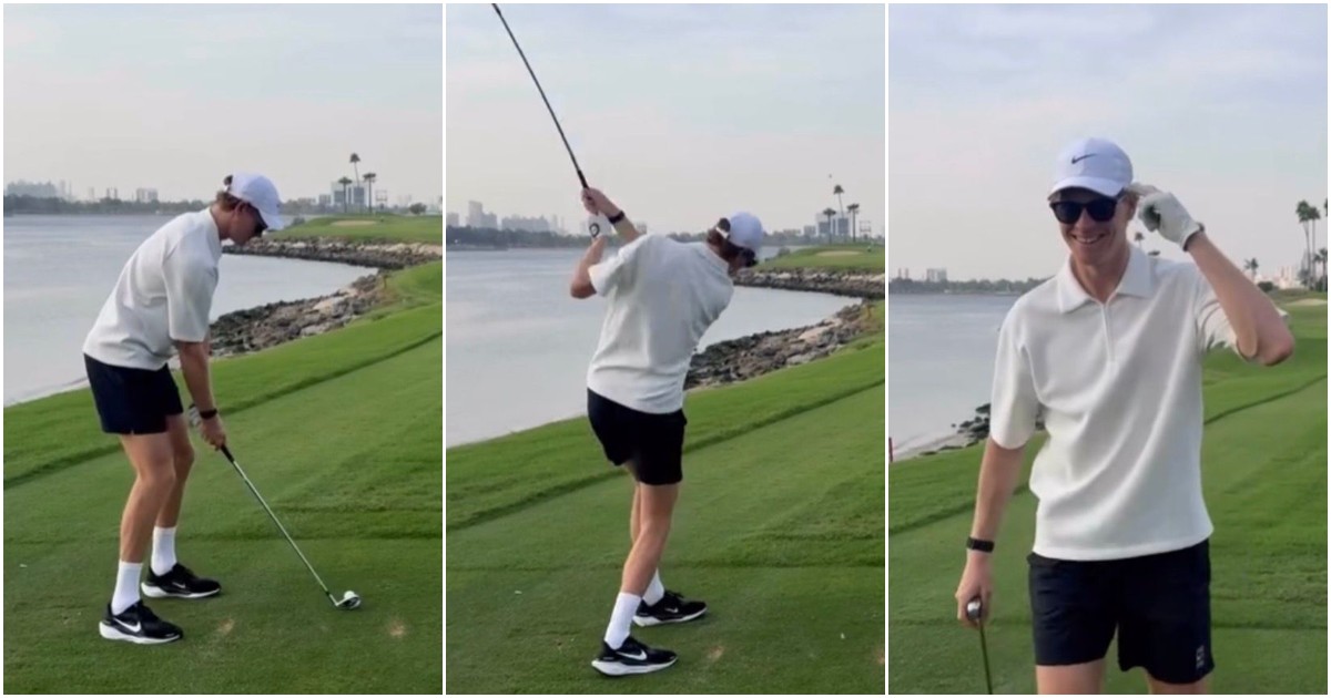 sorriso e dito sulla tempia sinner vuole vincere anche a golf il confronto con vagnozzi e cahill 8211 video da Ilfattoquotidiano.it sorriso e dito sulla tempia sinner vuole vincere anche a golf il confronto con vagnozzi e cahill 8211 video