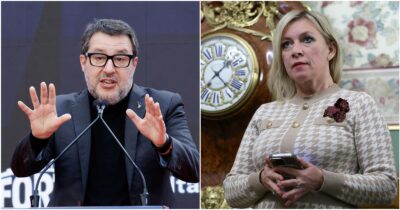 Copertina di Il Cremlino celebra Salvini per la frase su Hitler e Napoleone: “Preciso e indiscutibile”