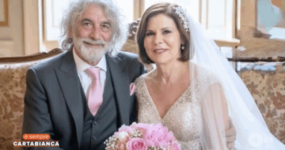 Copertina di “Magari fosse vero, così verrei a letto con lei”: Mauro Corona e Bianca Berlinguer sposi, ma c’è il trucco