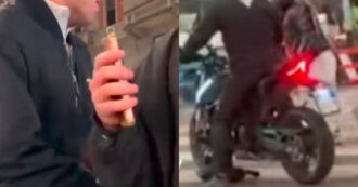 “I 10 secondi più intensi della mia vita”: si sente un botto durante l’intervista di Tommaso Zorzi in strada, lo schianto in diretta alle sue spalle