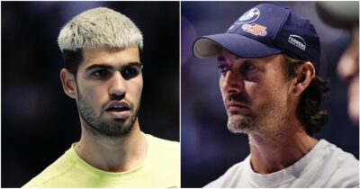 Copertina di “Avrei voluto continuare, è una giornata difficile”: la delusione di Ferrero dopo l’addio di Alcaraz