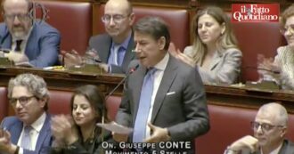 Copertina di Conte: “Sull’Ucraina Meloni prima la pensava come Biden ora come Trump. Speriamo non cambi più l’amministrazione”