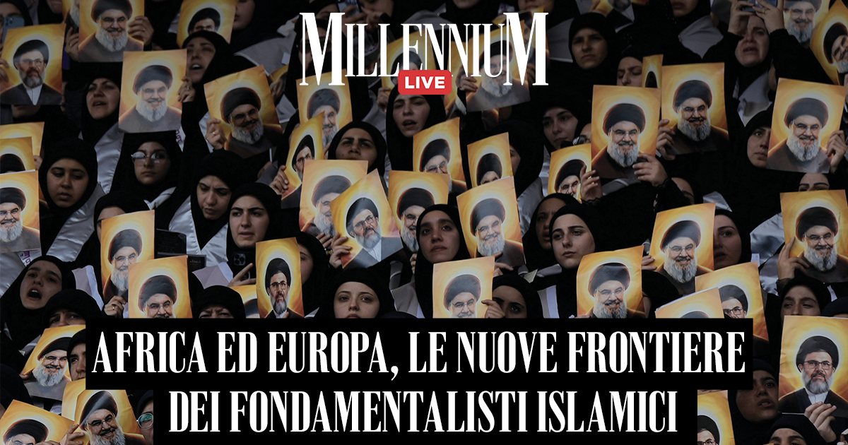 Copertina di Africa ed Europa, le nuove frontiere dei fondamentalisti islamici. Millennium Live con Laura Silvia Battaglia e Nancy Porsia