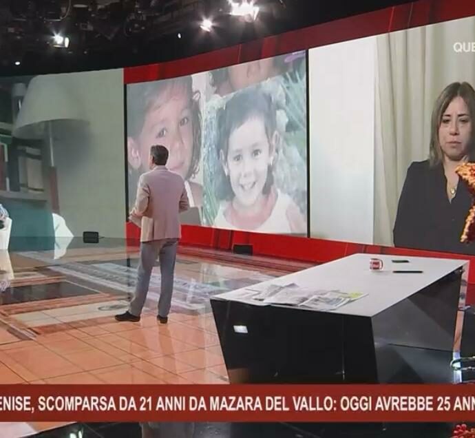 “L’appuntamento con la verità è solo rimandato”: Milo Infante a processo per diffamazione per il caso Denise Pipitone. Le parole di Piera Maggio a Ore 14