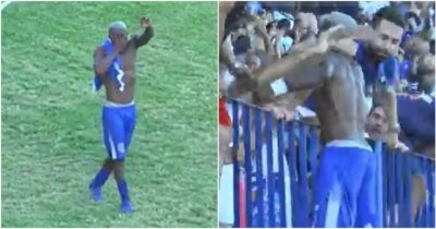 Copertina di Gioca con il braccialetto elettronico e segna il gol promozione: l’incredibile storia dal Brasile | Video