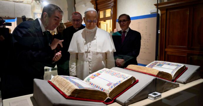 Senato, visita di Leone XIV per la Bibbia di Borso d’Este