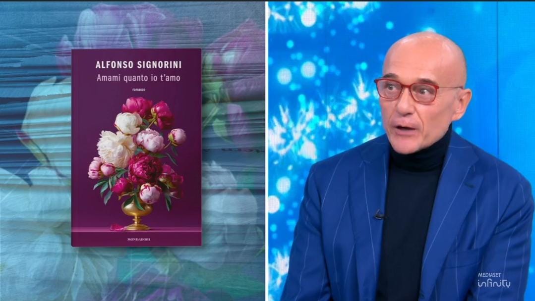 Alfonso Signorini “in tour” nelle reti Mediaset per promuovere il suo nuovo libro replica così al caso Corona: “Ho già messo tutto in mano ai miei legali”