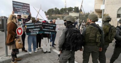 Copertina di Beit Jala, West Bank, così la polizia israeliana minaccia gli attivisti anti-occupazione prima delle proteste