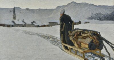 Copertina di Sulla montagna incantata col mite Segantini, pittore di neve e malinconia: la mostra a Bassano del Grappa