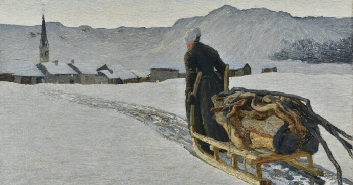 Sulla montagna incantata col mite Segantini, pittore di neve e malinconia: la mostra a Bassano del Grappa