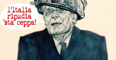 Copertina di La vignetta di Mannelli