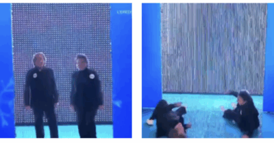 Copertina di Angela e Angelo dei Ricchi e Poveri cadono insieme in diretta a Domenica In: “Ho preso una mentata!”, “Stai bene?” – Video