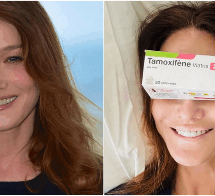 Carla Bruni finisce le cure e dice addio al cancro: “La terapia ormonale ha effetti collaterali aggressivi, ma può salvare la vita. Fate i controlli ogni anno”