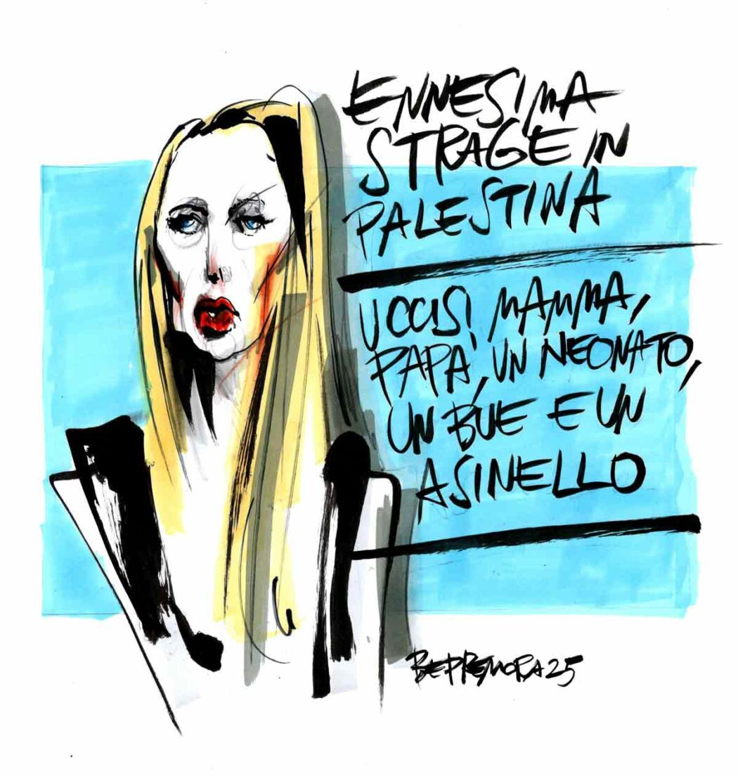 La vignetta di Beppe Mora