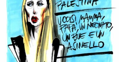 Copertina di La vignetta di Beppe Mora