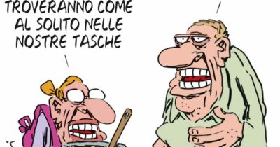 Copertina di La vignetta di Franzaroli