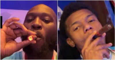 Copertina di Lukaku e Neres trascinatori negli spogliatoi: festa con il sigaro “alla Conceiçao” dopo il trionfo in Supercoppa