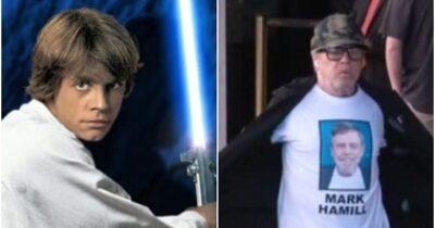 Copertina di Il Luke Skywalker di “Star Wars” cammina per strada a Hollywood con la sua foto sulla maglietta ma nessuno lo riconosce: l’incredibile “esperimento” di Mark Hamill