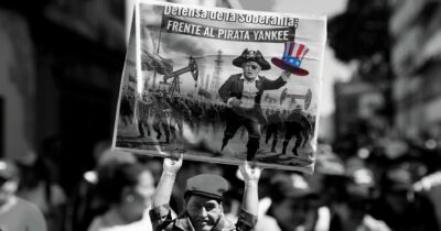 Copertina di Usa e il boomerangcon il Venezuela