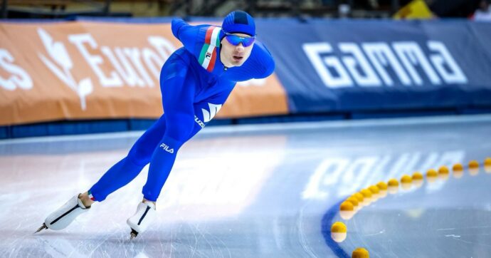 Riccardo Lorello verso Milano-Cortina: “A 60 km/h sul ghiaccio, su una lama di pochi millimetri: ecco lo speed skating. Che rabbia non avere piste al coperto”