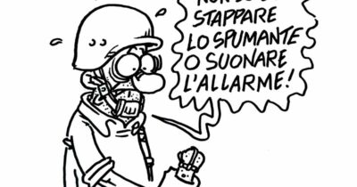 Copertina di La vignetta di Vauro